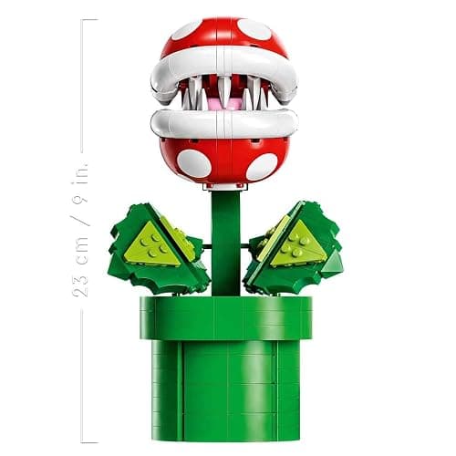 LEGO Super Mario Piranha Plant Building Sets for Adults - Mario Collectible for Men & Women, Ages 18+ Years - Gift for Christmas - Bedroom, Home Office, or Book Shelf Decor - 71426 thumbnail 3