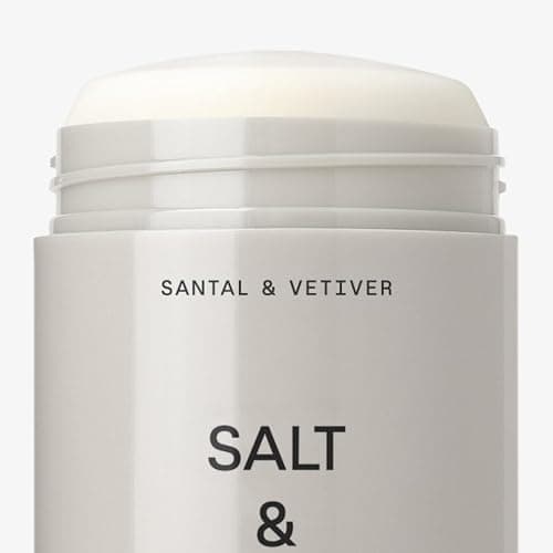 Salt & Stone Aluminum-Free Deodorant, Women & Men Santal & Vetiver 2.6 oz | Extra Strength 48 Hour Protection, Gender Neutral Scent, Made with Niacinamide, Spirulina, Magnesium & Antioxidants thumbnail 7