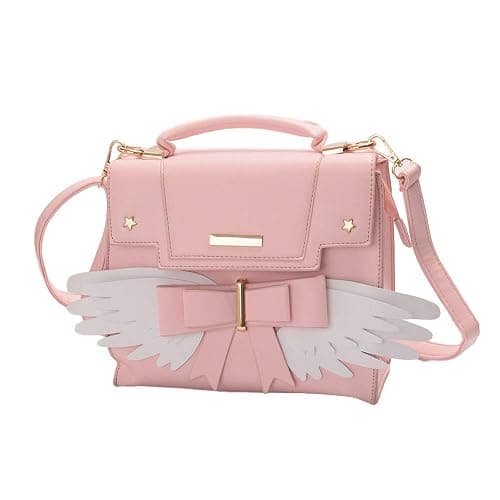 GK-O Card captor Kinomoto Sakura Wings Kawaii Japanese Lolita Girls Shoulder Bag Handbag - Image 1