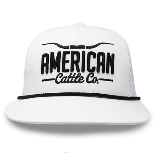 American Cattle Co. Longhorn Adjustable Snapback Western Hat thumbnail 2
