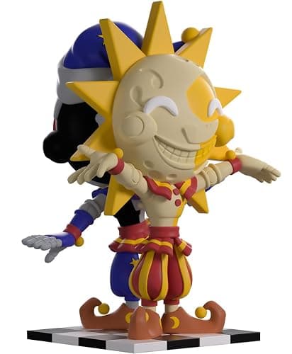 Youtooz Five Nights at Freddy's Sun and Moon 8" Vinyl Figure – FNAF Sun and Moon Daycare Attendant Action Figure– Security Breach Collectible thumbnail 3