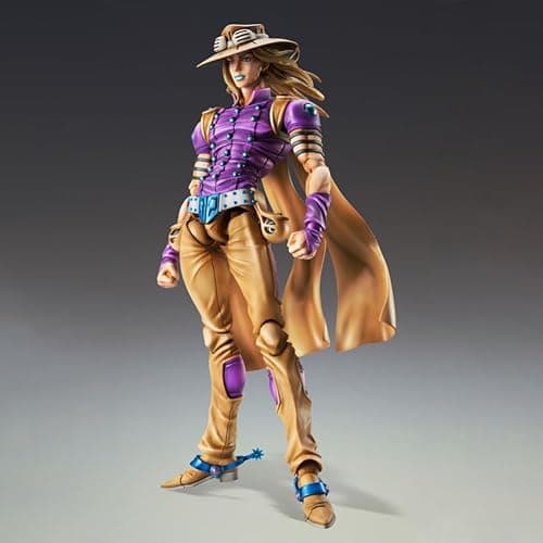 Zhongkaihua JJBA Anime Figures Gyro Zeppeli Super Action Statue Figure Joints Movable and Interchangeable Accessories Models Collectible Desktop Decorations thumbnail 6