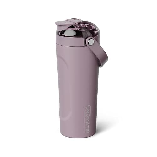 BrüMate MultiShaker Blender Shaker Bottle | 100% Leakproof Insulated Stainless Steel | Pre Workout and Protein Shaker Bottle for the Gym | 25oz (Lilac Dusk) - Image 1