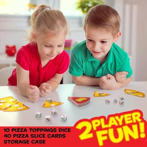 University Games, Pizza Party Dice Game, Dice Game for Kids and Families, Ages 6+ thumbnail 2