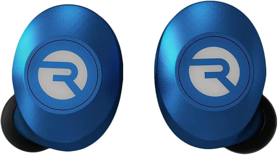 Raycon Everyday Earbuds Classic Bluetooth Wireless with Microphone - Stereo Sound, Active Noise Canceling, in-Ear Bluetooth Headset True Wireless Earbuds 32 Hours Playtime (Blue) thumbnail 3