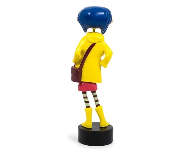 Surreal Entertainment Coraline in Rain Coat PVC Bobble Figure for Adults Only | Collectible Bobblehead Action Figure, Desk Toy Accessories | 5 Inches Tall thumbnail 3