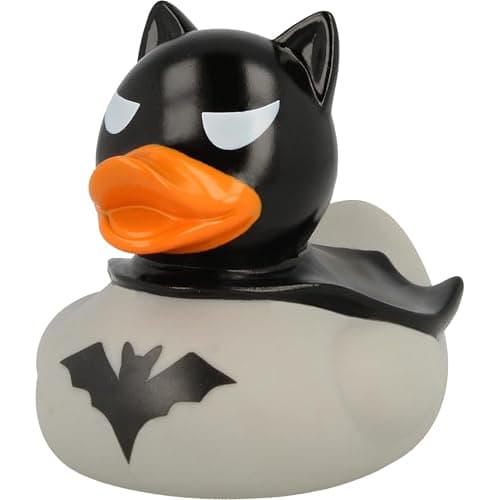 Lilalu Dark Grey Rubber Duck Bath Toy, Various, 8cmx8cmx30.5cm - Image 1