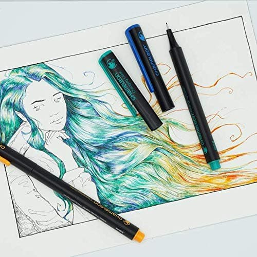 Chameleon, Fineliner Pens, Coloring/Drawing Markers - Brilliant Colors, Set of 48 thumbnail 5