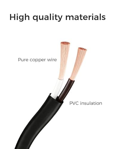 TPLTECH AC Power Cord for Sony PS5/PS4/PS3 Slim, Xbox Series S/Series X, Xbox One S/One X, 2 Prong C7 Power Cable Replacement thumbnail 5