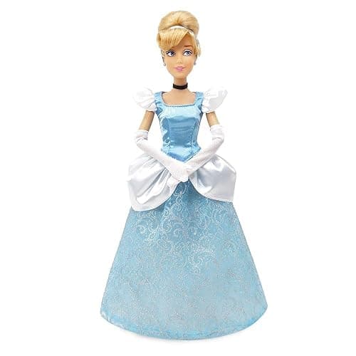 Disney Store Official Disney Princess Classic Doll (Cinderella), 11 Inches, Includes Brush with Molded Details, Fully Posable Toy in Classic Outfit - Disney Princess Toys for Girls thumbnail 6