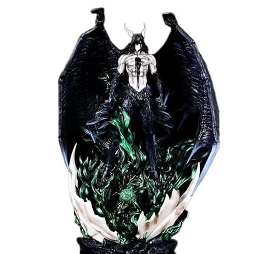 REOZIGN Kurotsuchi Ichigo Figur, Ulquiorra Schiffer-Figur, große Kampffigur, 33 cm, Geschenk aus PVC (b) - Image 1