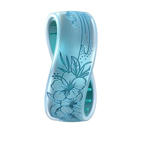 Enso Rings Etched Classic Silicone Rings - Etched Coastal Collection - Comfortable and Flexible Design thumbnail 2