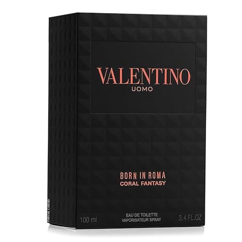 Uomo Born In Roma Coral Fantasy by Valentino for Men - 3.4 oz EDT Spray thumbnail 3