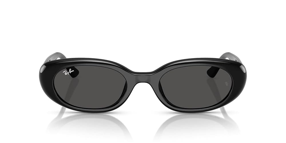 Ray-Ban Rb4441d Oval Sunglasses - Black/Dark Grey - 53 Millimeters thumbnail 4