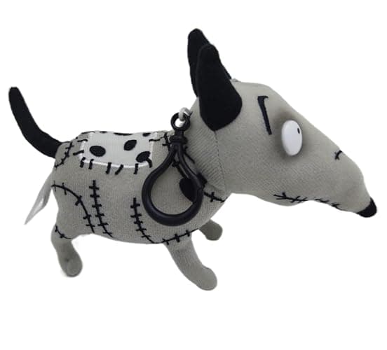 Apachis Tim Frankenweenie 18cm Sparky Dog Plush Toy Key chanis thumbnail 2