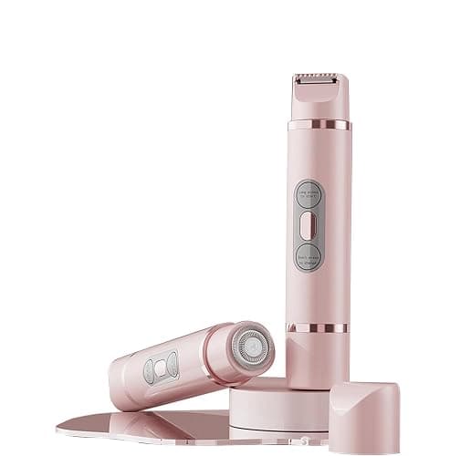 Favorabler Shaver, The Pink Galaxy Shaver, Bald Cat Razor for Women, Comfort 2 in 1 Favorable Shaver, Dual Headed Shaver for Women (Pink) - Pink - Image 1