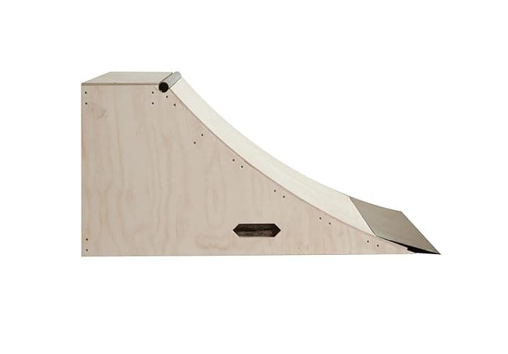 OC Ramps Quarter Pipe (2' Tall x 3' Wide) - Durable Wood Skateboard Ramp Kit - Store Easily in the Garage - Great for Home or Professional Use and also Works for BMX Bikes, Scooters, and Inline Skates thumbnail 4