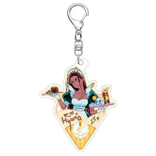 Pack of 6 Alien Stages Keychain Game Figure Cosplay Keyring Pendant Alien Stages Acryl Chain Decor Merch Collection thumbnail 7