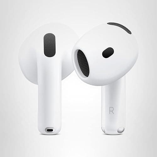 Apple AirPods 4 Wireless Earbuds, Bluetooth Headphones, with Active Noise Cancellation, Adaptive, Transparency Mode, Personalized Spatial Audio, USB-C Charging Case, Wireless Charging, H2 Chip thumbnail 7