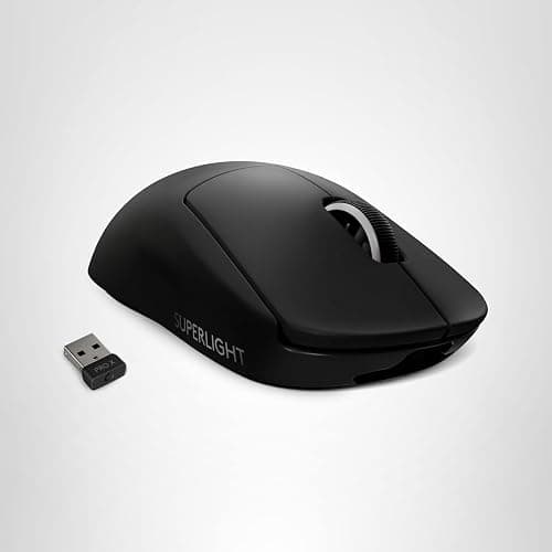 Logitech G PRO X SUPERLIGHT Wireless Gaming Mouse, Ultra-Lightweight, HERO 25K Sensor, 25,600 DPI, 5 Programmable Buttons, Long Battery Life, Compatible with PC / Mac - Black thumbnail 12
