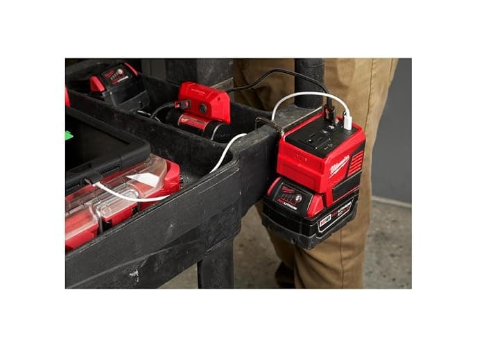 Milwaukee 2846-20 M18 18V 175W TOP-Off Li-Ion Compact Inverter Power Supply thumbnail 8