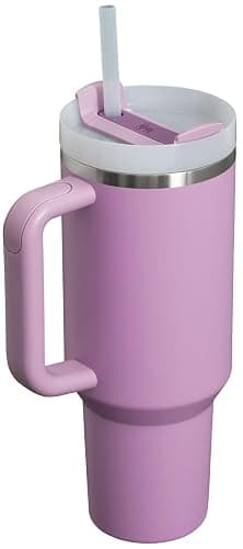 STANLEY Quencher H2.0 Tumbler with Handle and Straw 40 oz | Flowstate 3-Position Lid | Cup Holder Compatible for Travel | Insulated Stainless Steel Cup | BPA-Free | Lilac thumbnail 3