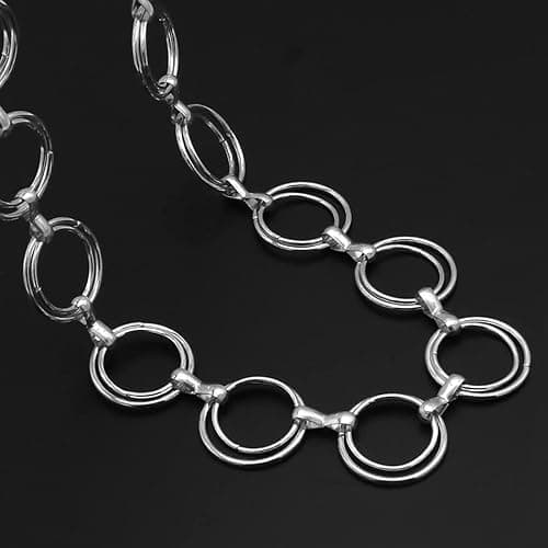 HIQUACC Women's Chain Belt Metal Waist Belt Chunky Belly Link Belt thumbnail 6