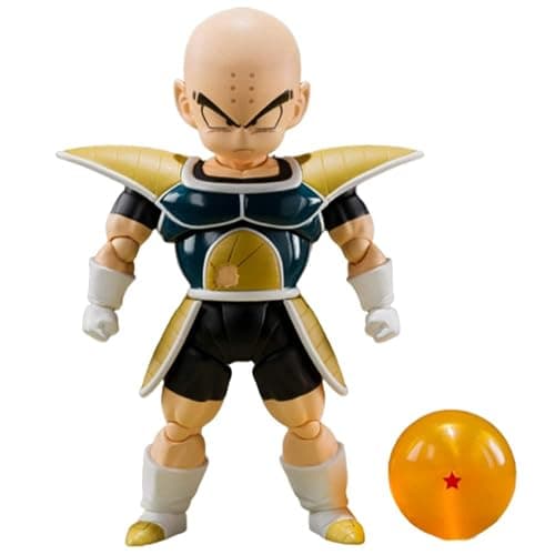 Bandai Tamashii Nations Dragon Ball Z - Krillin - S.H. Figuarts PVC Figure 11 cm - Image 1