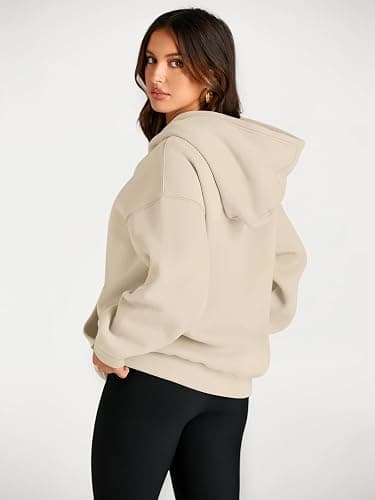 Trendy Queen Womens Oversized Hoodies Fleece Sweatshirts Fall Fashion Pullover Sweaters Winter Clothes thumbnail 4