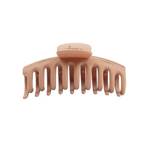 JOYOYO 4 Pcs Hair Claw Clips Hair Clips for Women and Girls Thick Hair - Natural Colors Lightweight Non-slip with Comb Teeth Strong Hold Large Size 4.3 Inch thumbnail 5