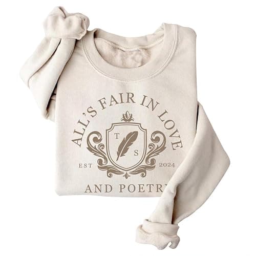DIOMMELL All's Fair In Love and Peotry Sweatshirt Music Album Sweatshirt - Image 1