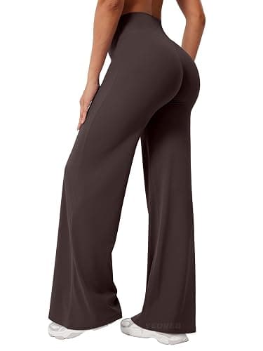 YEOREO Workout Leggings Womens No Front Seam Straight Leggings 29"/ 31.5"/ 33"/ 35" High Waist Buttery Eddiy Gym Yoga Pants thumbnail 2