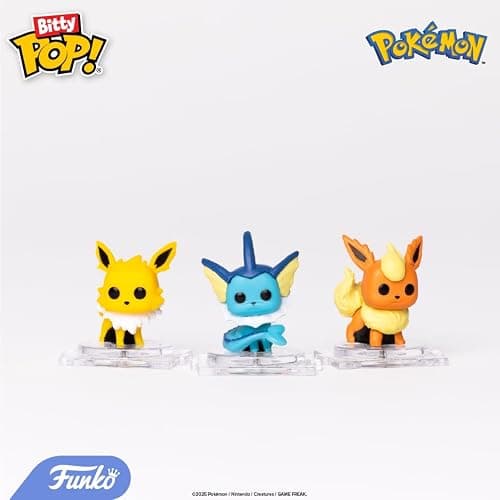 Funko Pop! Bitty: Pokemon - Bulbasaur, Flareon, Pichu, and Charizard - 0.9 Inch (2.2 Cm) Collectable - Gift Idea - Stackable Display Shelf Included - Gift Idea - Party Bags Stocking thumbnail 7