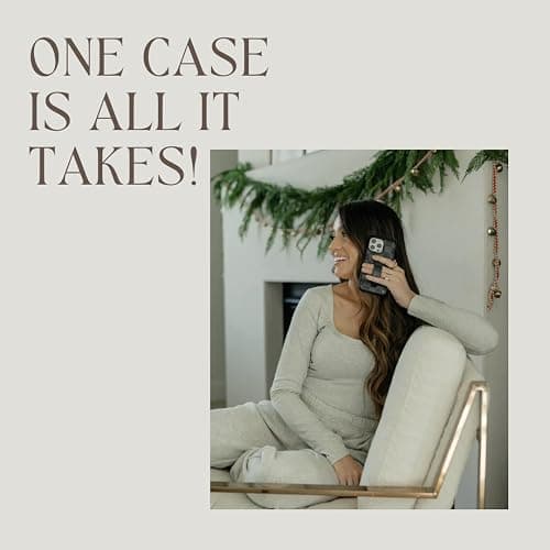 Walli Cases for iPhone 16 Plus Case Aesthetic Wallet Phone Case Card Holder, Securely Holds up to 2 Cards - Cute, Trendy Phone Cover for Women, fits iPhone 16 Plus, with Kickstand & Finger Strap thumbnail 6