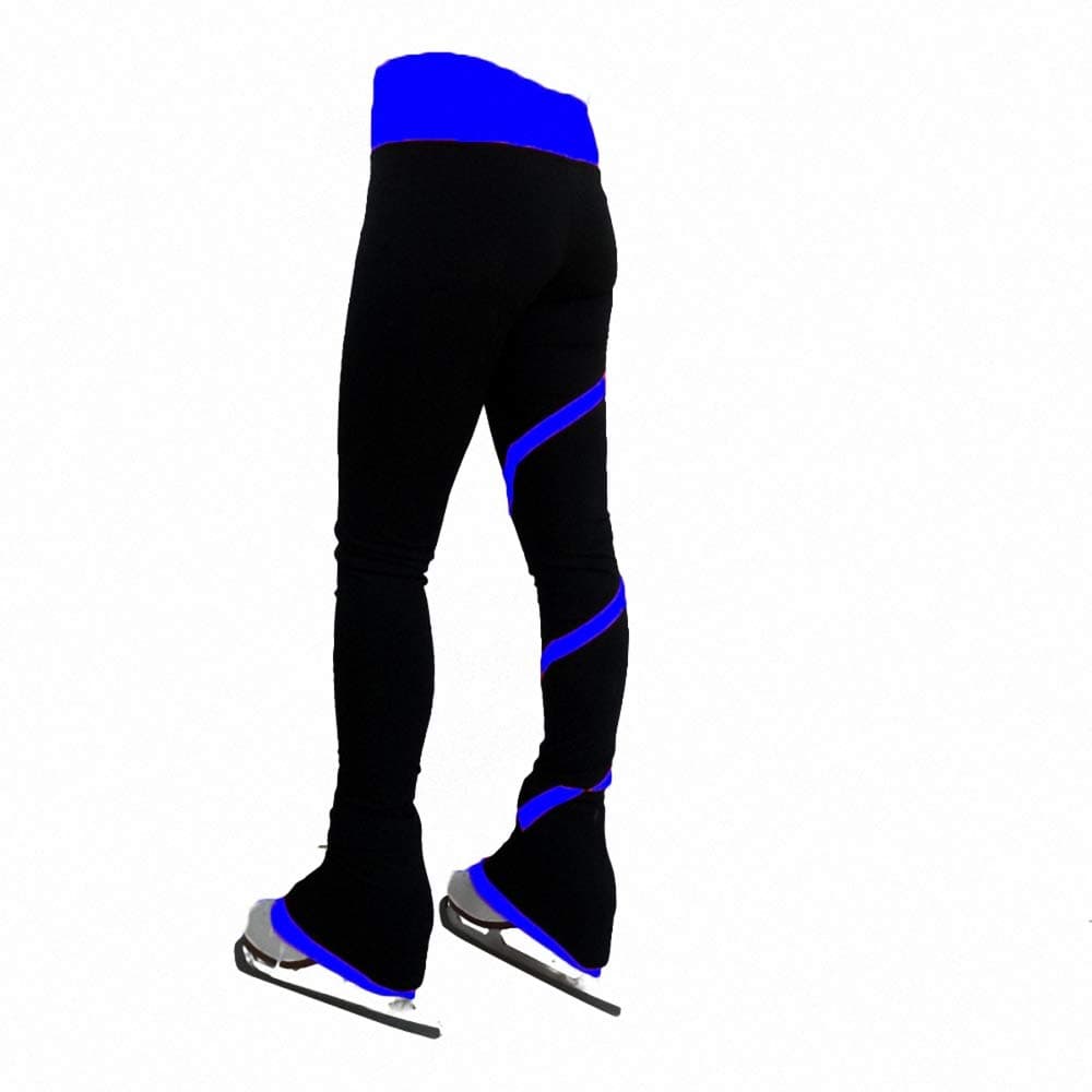 Figure Skating Pants Girl Ladies Skate Pants Figure Skating Tracksuits Plus Velvet Pants thumbnail 2