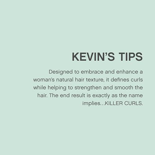 KEVIN.MURPHY KILLER.CURLS - Leave-In Anti Frizz Cream for Curly & Coily Hair - Curl Activating - Flexible Hold - Frizz Ease Curling Cream - 200mL / 6.7 fl oz thumbnail 6