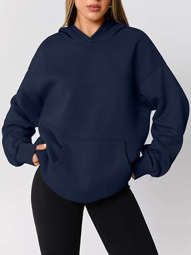 AUTOMET Womens Oversized Hoodies Fleece Trendy Sweatshirts Fall Fashion 2025 Pullover Winter Clothing Outfits thumbnail 2