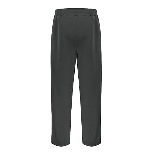 Baggy Sweatpants Men Wide Leg Sweats Pants Loose Cotton Open Bottom Joggers with Pockets Y2k Tall Trousers Streetwear thumbnail 6