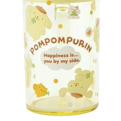 Sanrio 983918 Pom Pudding, Toothbrush & Cup Set, Pudding, Pompomurin, 4.7 x 2.8 x 2.8 inches (12 x 7 x 5 cm), Character thumbnail 6