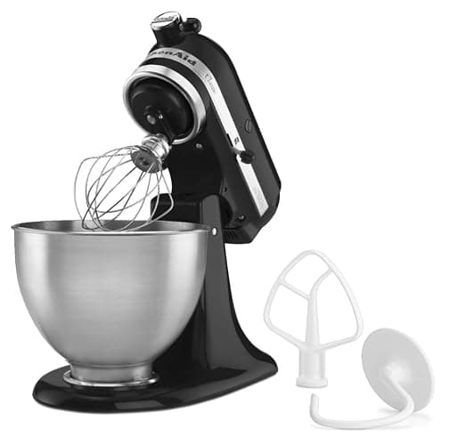 KitchenAid Classic Series 4.5 Quart Tilt-Head Stand Mixer K45SS, Onyx Black thumbnail 3