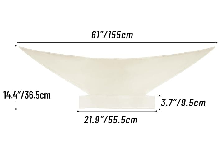 FURPHI Medieval Winged Coif Cap Renaissance Peasant Amish Hat Women's Colonial Cosplay Headwear Accessories thumbnail 5