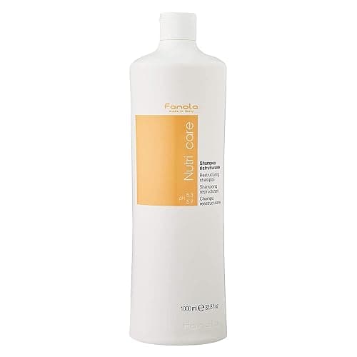 Fanola Restructuring Hair Shampoo for Women & Men - Moisturizing Shampoo for Dry Hair Enriched with Milk Protein - Repairing, Nourishing, Anti-Frizz Formula for Dry & Brittle Strands (33.8 Fl oz) - Image 1