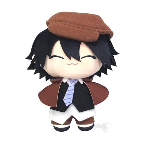 MABAIUDE BSD Chuuya Nakahara Soft Figure BSD Dazai Keychain 7.87'' Anime Ranpo Edogawa Mini Hug Pillow Cushion Sofa Decoration thumbnail 2
