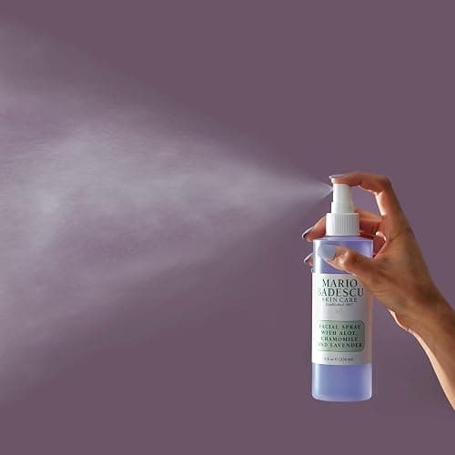 Mario Badescu Facial Spray with Aloe, Chamomile and Lavender for All Skin Types | Face Mist that Hydrates and Restores Balance & Brightness thumbnail 6