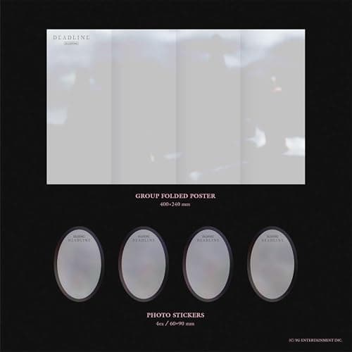 BLACKPINK 3rd MINI ALBUM [DEADLINE] BLACK VER. thumbnail 3