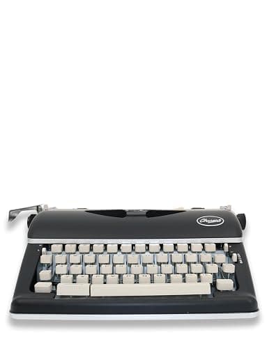 Chums Manual Typewriter Traditional Retro Style Black thumbnail 5