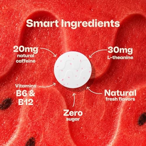 Neuro Energy & Focus Gum, Watermelon, 54 Count thumbnail 4