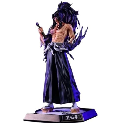 REOZIGN Kokushibo Figur mit Schwert stehend Kokushibo Figur 27 cm / 10,6 Zoll Statue Anime Modell Schreibtischornament Geschenke - Image 1