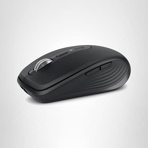 Logitech MX Anywhere 3S Compact Wireless Mouse, Fast Scrolling, 8K DPI Any-Surface Tracking, Quiet Clicks, Programmable Buttons, USB C, Bluetooth, Windows PC, Linux, Chrome, Mac - Graphite thumbnail 12