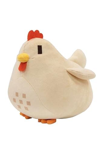 Cekalue Video Game Valley Chicken Plush Toy 7.87" Stuffed Animal Pillow Hen Doll Figure Kids Gift Home Decor Stardew Merch thumbnail 2